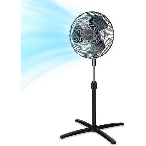 Pelonis 16-inch Oscillating Pedestal Fan
