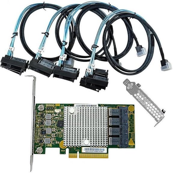 SAS HBA Card with 16-Port SATA Expansion