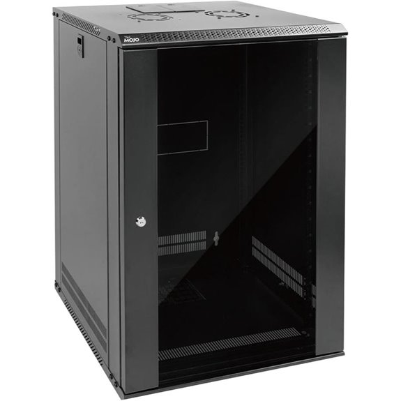 Tecmojo 18U Wall Mount Network Cabinet with Lock