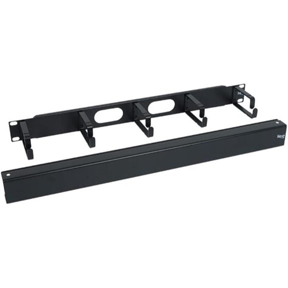 ICC 1U Metal Cable Manager Panel with Cover