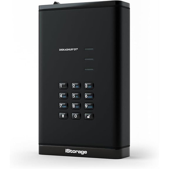 iStorage diskAshur DT3 20TB Encrypted Hard Drive
