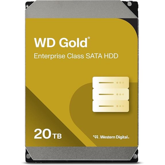 WD Gold 20TB Enterprise SATA Hard Drive