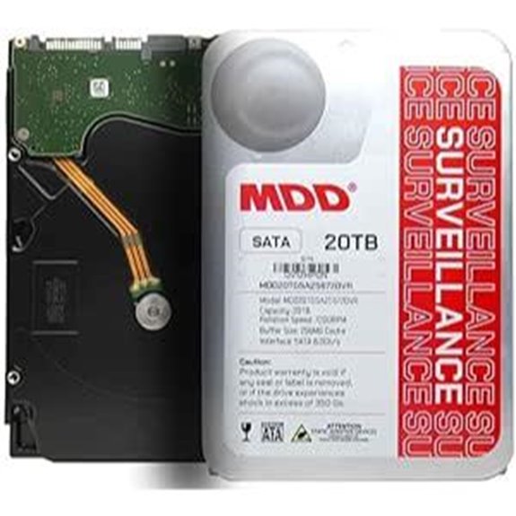Renewed 20TB 7200RPM SATA Surveillance Hard Drive