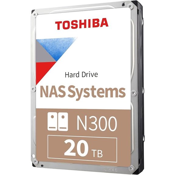 Toshiba N300 20TB NAS Internal Hard Drive