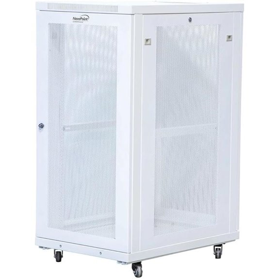 NavePoint 24U Wall Mount Network Server Cabinet