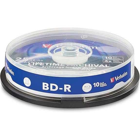 Verbatim 25GB Blu-ray Disc 10-Pack Printable Media