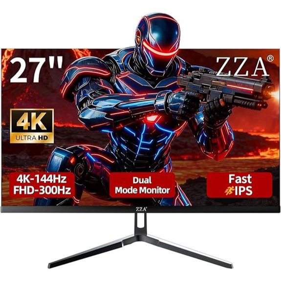 ZZA 27 4K Gaming Monitor 144Hz HDMI VESA