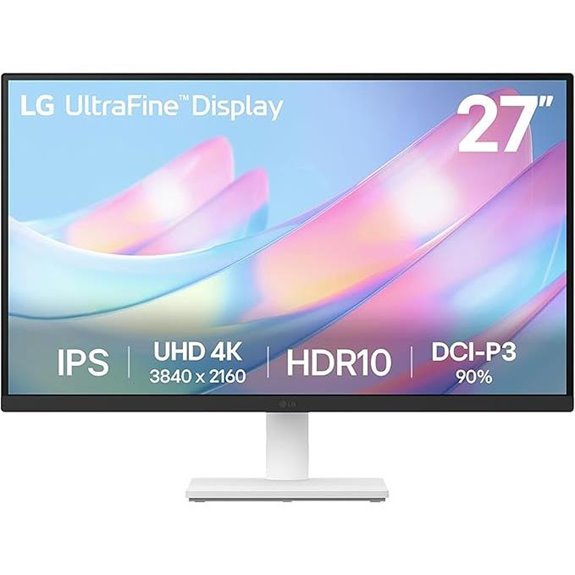 LG 27-Inch 4K UHD HDR Monitor with HDMI DisplayPort