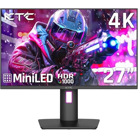 KTC 27 4K HDR Gaming & PC Monitor with Speakers