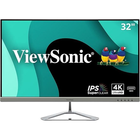 ViewSonic 32 4K UHD Monitor with HDMI & HDR