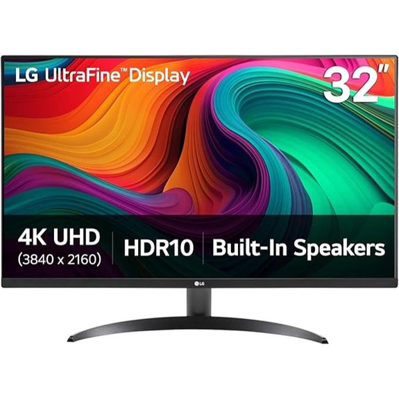 LG 32UR500K-B 32-Inch 4K UHD Monitor with Speakers