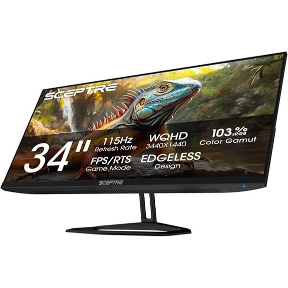 Sceptre 34 Prime Monitor 3440x1440 HDMI Speakers