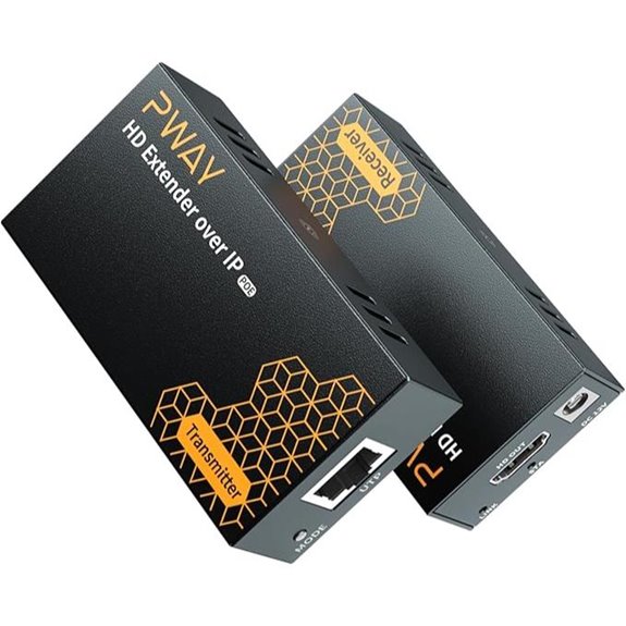 PWAY 400ft HDMI Extender Over Ethernet (PW-DT273P)