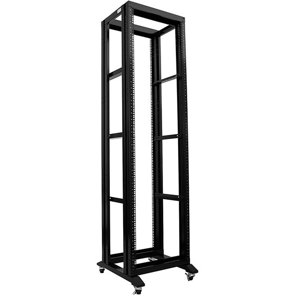 Raising Electronics 42U Open Frame Server Rack