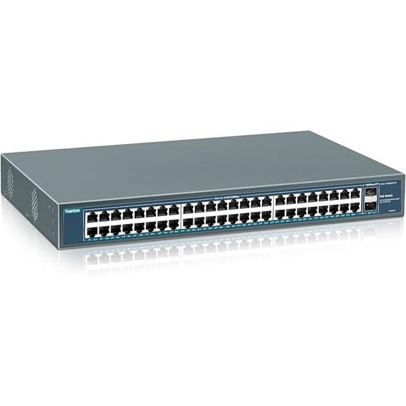 YuanLey 48-Port Gigabit PoE Network Switch