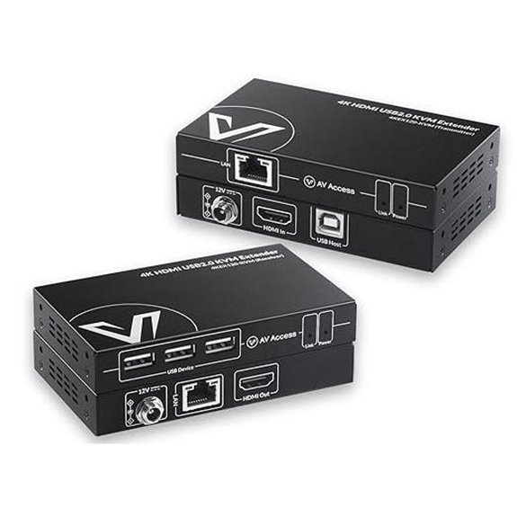 AV Access 4K HDMI KVM Extender over Ethernet