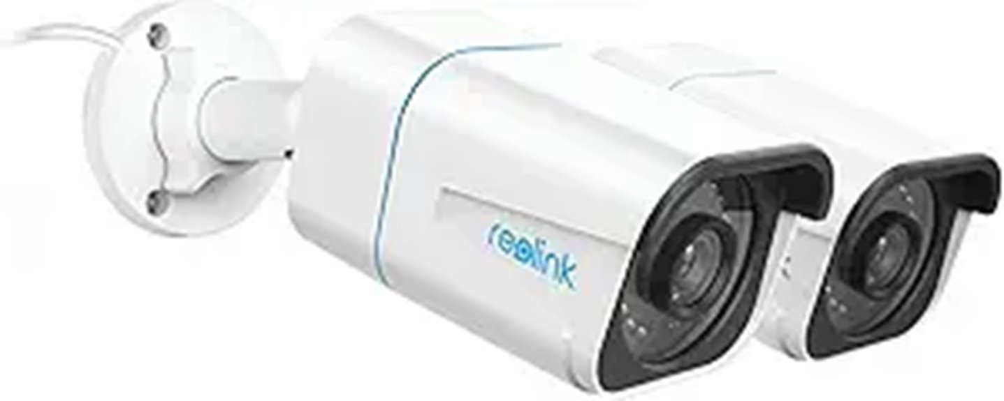 REOLINK 4K/8MP PoE Security Bullet Cameras (Pack of 2)