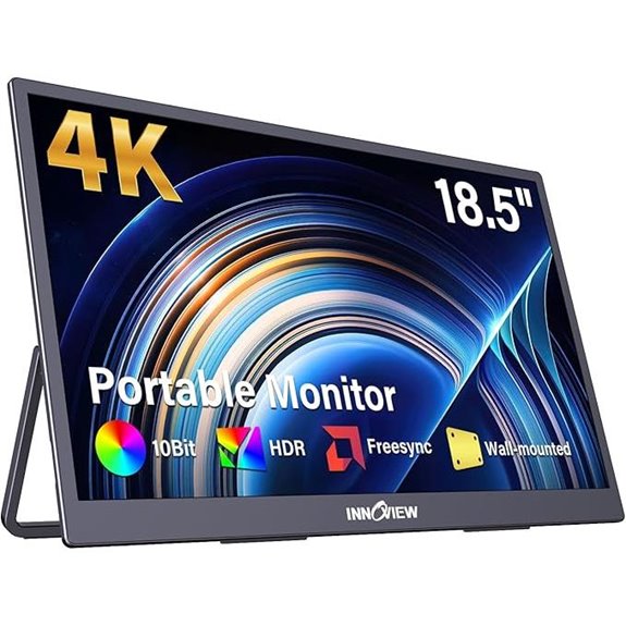 InnoView 4K Portable Monitor 18.5 with HDMI & USB-C