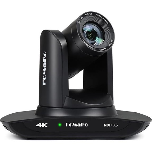 FoMaKo 4K PTZ Camera with AI Auto-Tracking