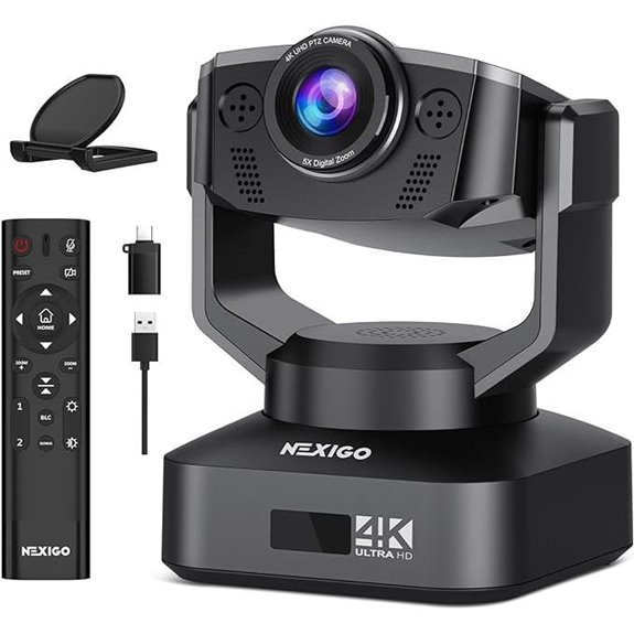 NexiGo N990 4K PTZ Webcam with Audio