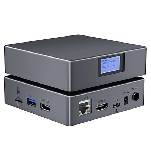 IP KVM Over Internet 4K@60Hz Remote Control