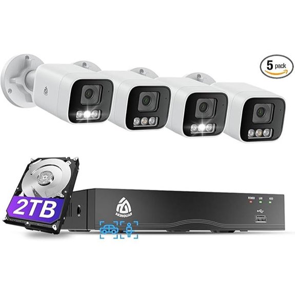 Smart 4K 8CH Home Security Camera System