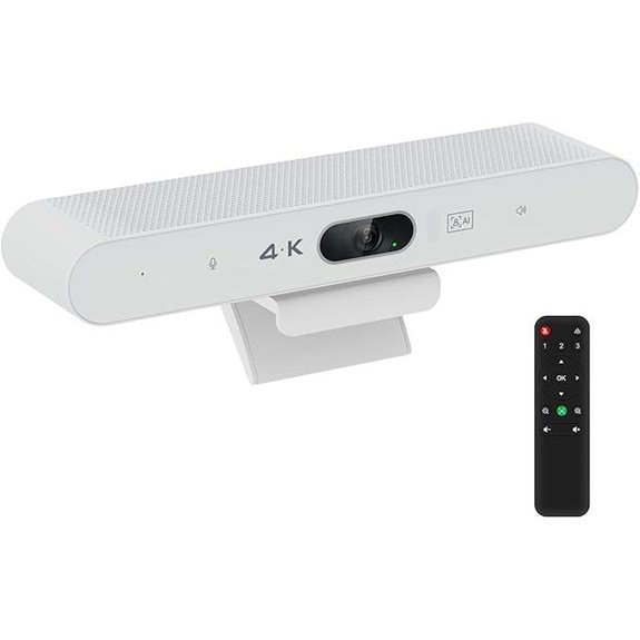 TOALLIN 4K Conference Webcam with Mic & Speaker