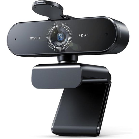 EMEET NOVA 4K Webcam with Auto Focus and Mic