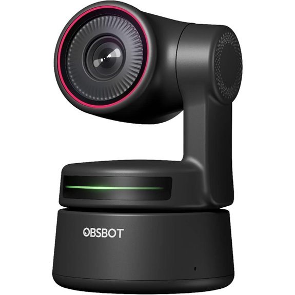 OBSBOT Tiny 4K Webcam with Auto-Tracking and Microphones