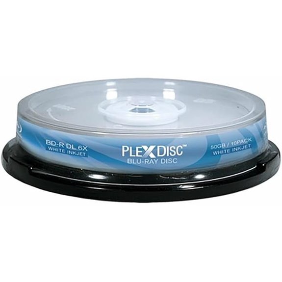 PLEXDISC 50GB 6X Blu-ray Double Layer Discs