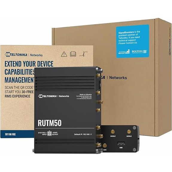Teltonika RUTM50 5G WiFi Router with Dual SIM