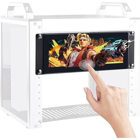 GeeekPi 7.84 1280x400 Rack Mount Touch Screen