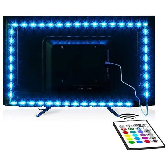Maylit 8.2ft USB LED TV Backlight with Remote