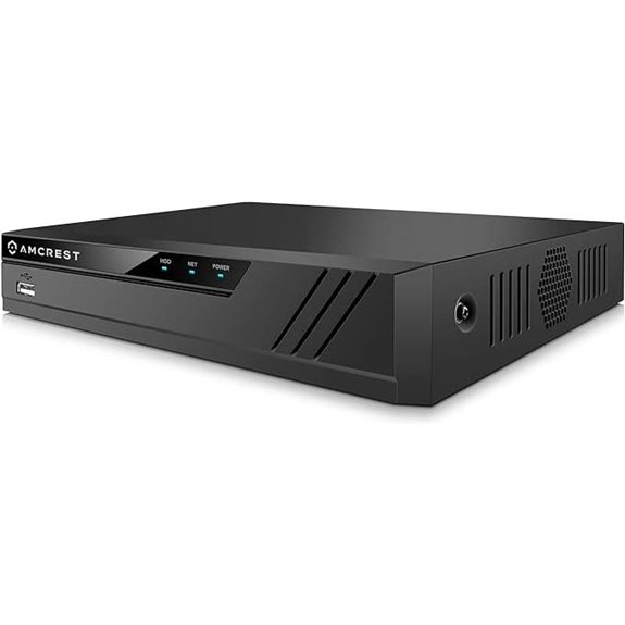 Amcrest 8-Channel 4K POE NVR with 10TB Support