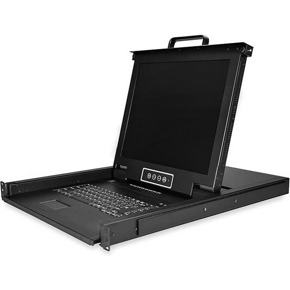 StarTech 8-Port Rackmount KVM Console with LCD