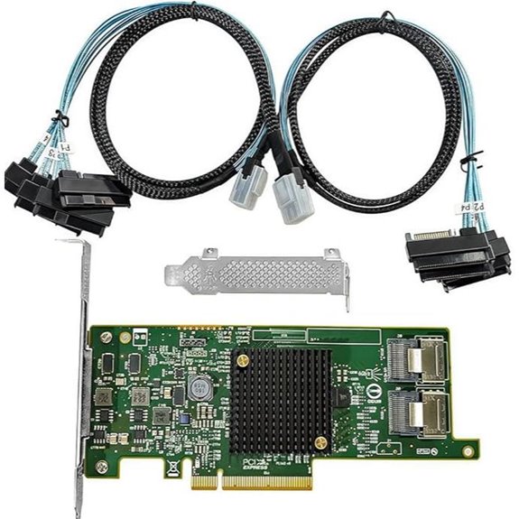 SAS HBA Card with 8-Port SATA Expansion