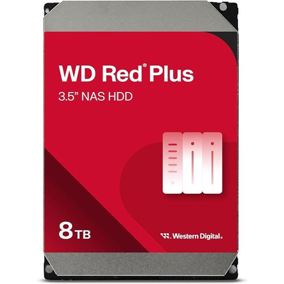 WD Red Plus 8TB NAS Internal Hard Drive
