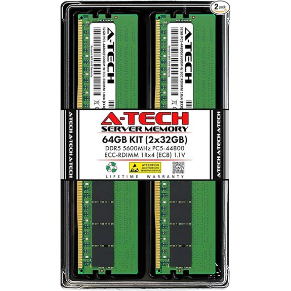 A-Tech 64GB DDR5 ECC Server RAM Kit