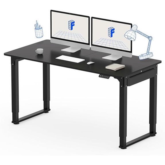 FLEXISPOT Electric Standing Desk 55x28 Inches