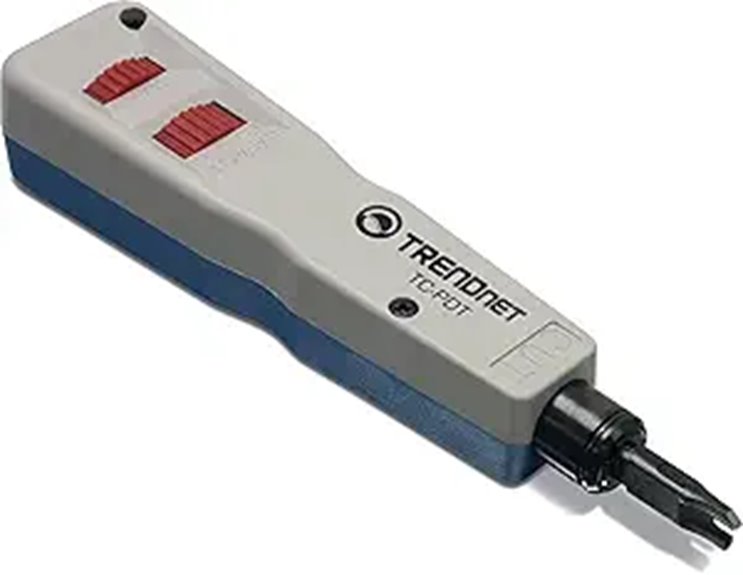 TRENDnet Punch Down Tool with Interchangeable Blades