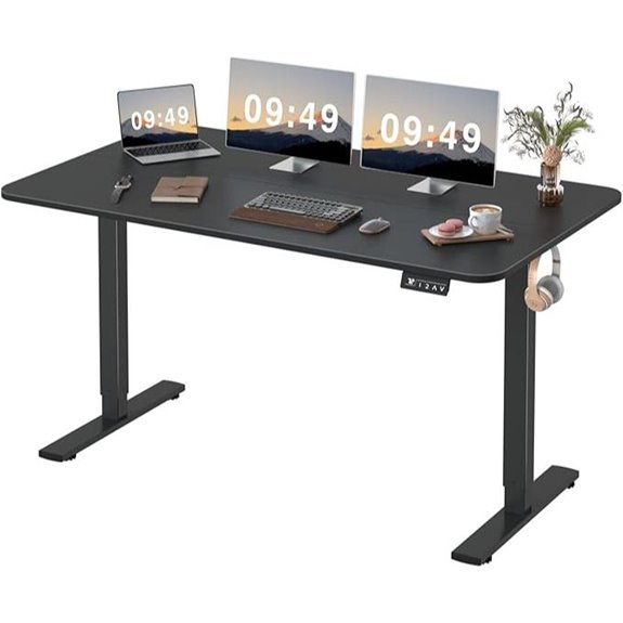 Furmax Adjustable Electric Standing Desk with Memory