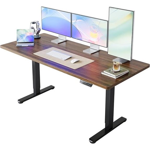 HUANUO Adjustable Electric Standing Desk with Memory