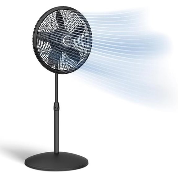 Lasko Oscillating Pedestal Fan with Adjustable Height