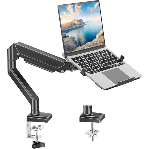 MountPro Adjustable Laptop & Monitor Arm Stand