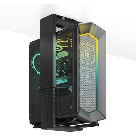 adjustable padded cpu mount