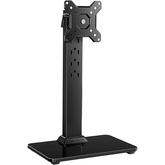 Perlegear Adjustable Monitor Stand with Rotation and VESA