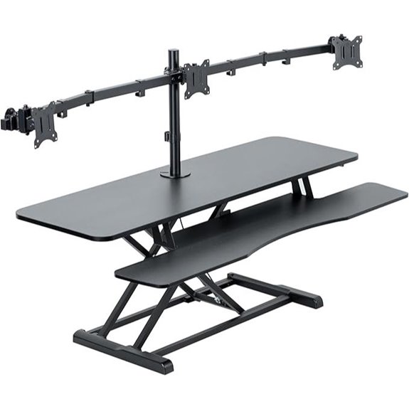 VIVO 48 Height Adjustable Standing Desk Converter