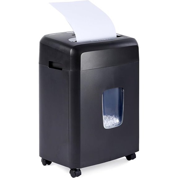 Amazon Basics Micro Cut Paper Shredder with Bin