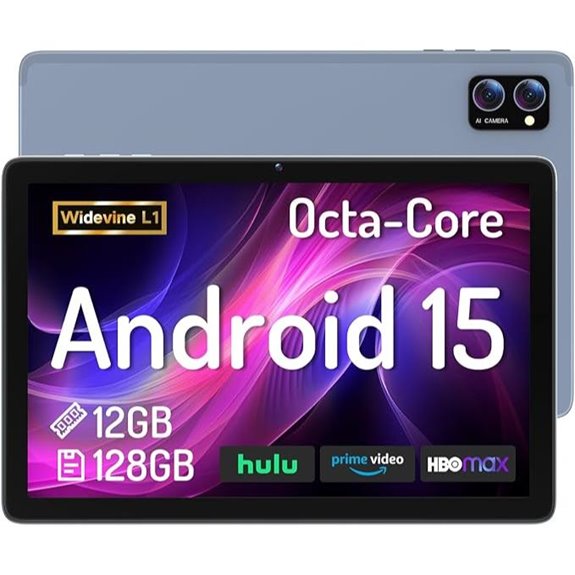 Android 15 Tablet 10.1 with Gemini AI 12GB RAM