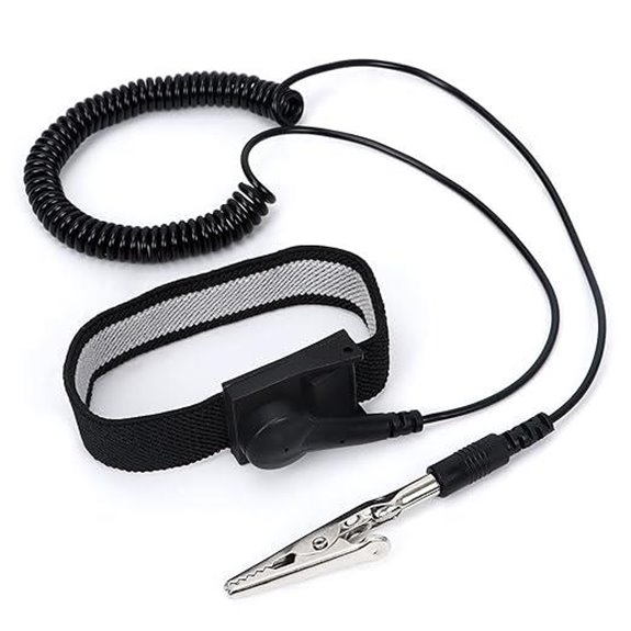 STREBITO Anti Static Wrist Strap with Long Cord